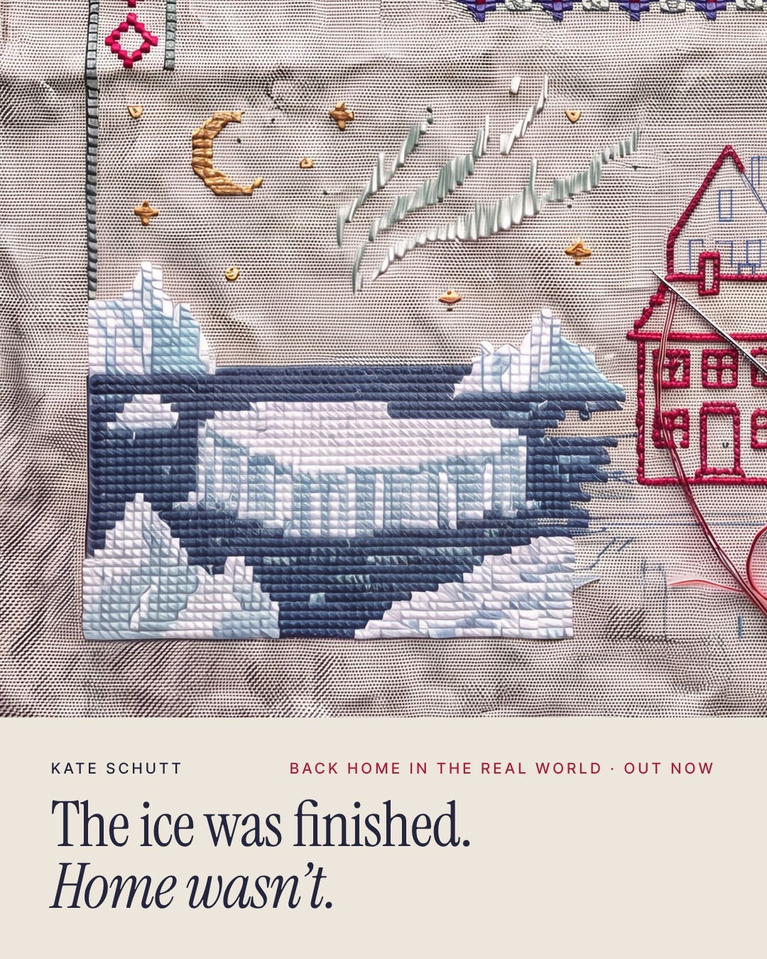 Back Home social design: The ice was finished. Home wasn’t